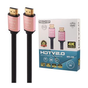کابل HDMI 4K مچر (MACHER) 3 متری مدل MR-186