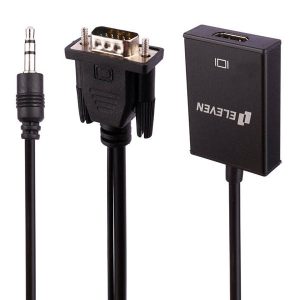 مبدل VGA به HDMI الون مدل CV1000 با خروجی صدا