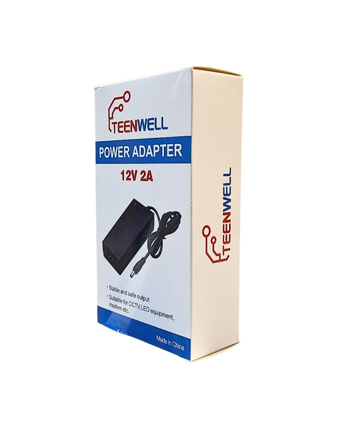 آداپتور 12 ولت 2 آمپر وارداتی TEEN WELL