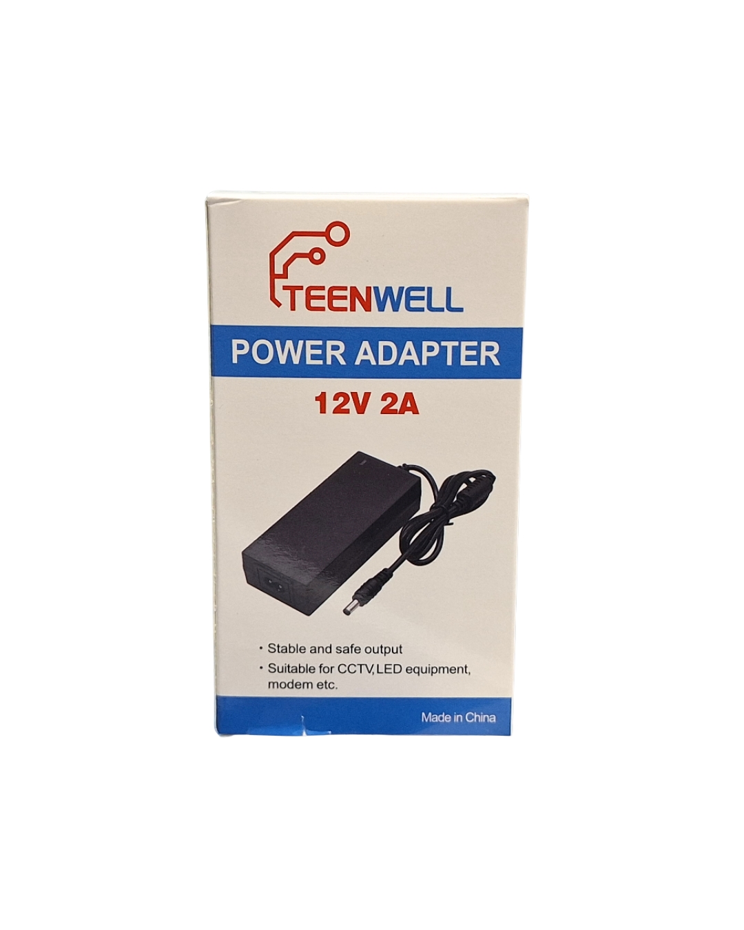 آداپتور 12 ولت 2 آمپر وارداتی TEEN WELL